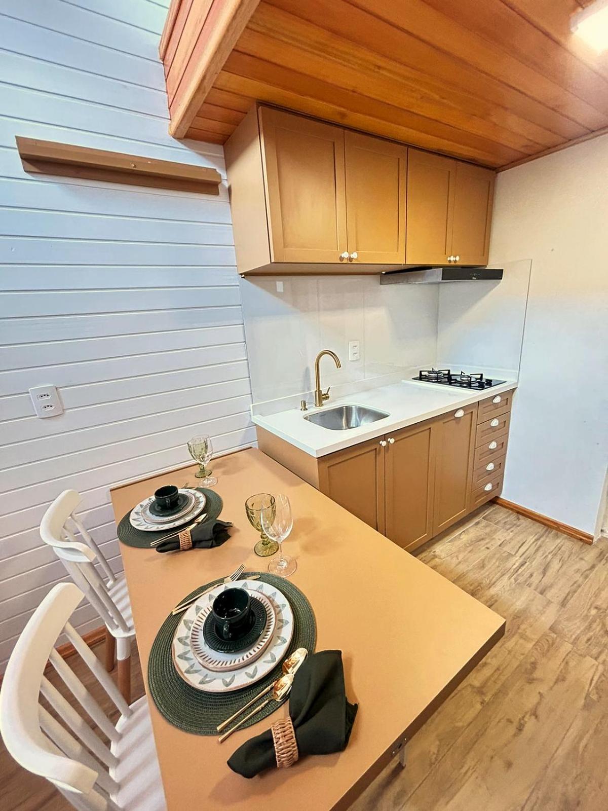 Chalet Winter Hut - Tiny House Village Sao Joaquim (Santa Catarina)